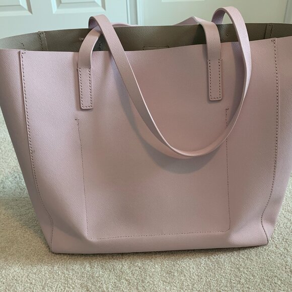 Kate Spade Bow Tote Pink Leather Bag Size OS - Picture 3 of 10